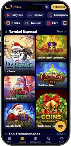 Download Spinay Casino to your phone